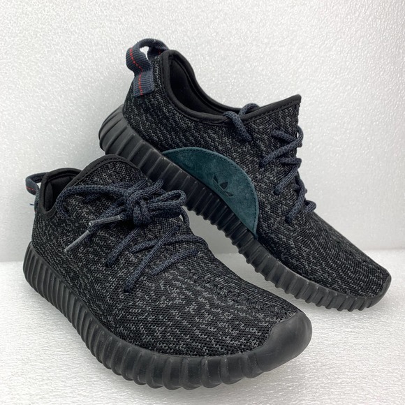 Adidas Yeezy Boost 350 'Pirate Black' Sneaker - Men's 8 / Women's 9.5